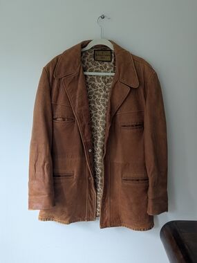 Vintage Leather Blazer - A Robert Lewis Idea